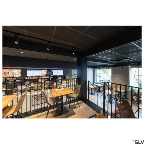 NEW TRIA® UNIVERSAL 68 Lámpara Redondo Negro