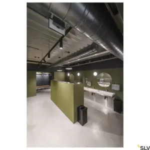 MEDO® PRO 30 Luz de parede/teto Redondo 70° Preto