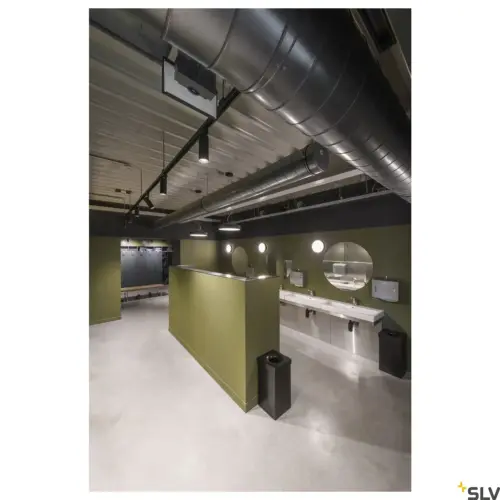 MEDO® PRO 30 Luz de parede/teto Redondo 70° Preto