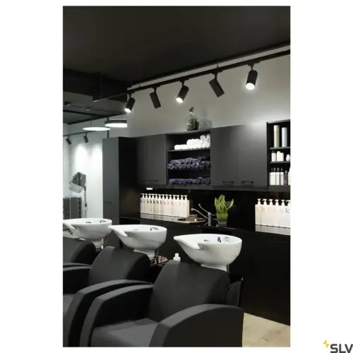 MEDO® PRO 60 Applique/plafonnier Rond 80° Noir