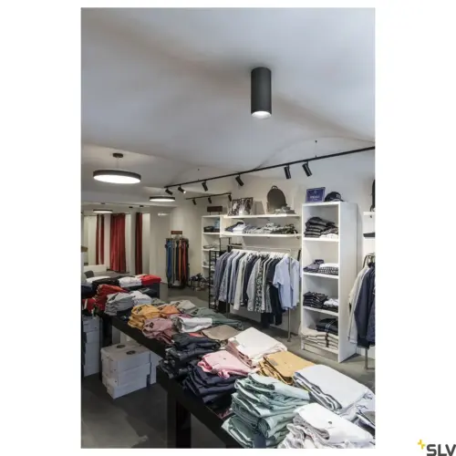 NUMINOS® CL DALI L LED Candeeiro de teto Preto