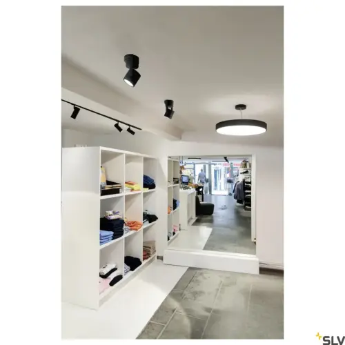 OCULUS CW LED de parede/teto Preto