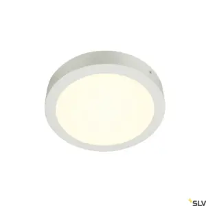 SENSER 24 CW Round White LED Lâmpada de parede/teto LED Branco