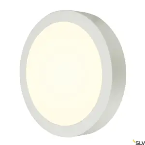 SENSER 24 CW Round White LED Lâmpada de parede/teto LED Branco