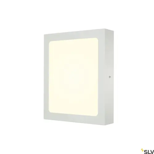 SENSER 24 CW Parede/Teto LED Quadrado Branco