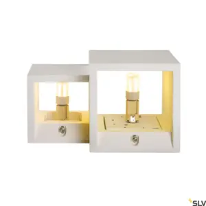 PLASTRA WL CUBES Aplique/Techo Blanco