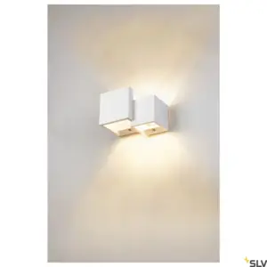 PLASTRA WL CUBES Aplique/Techo Blanco