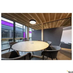 MEDO® PRO 30 Wall/Ceiling Lamp Round 70° Black