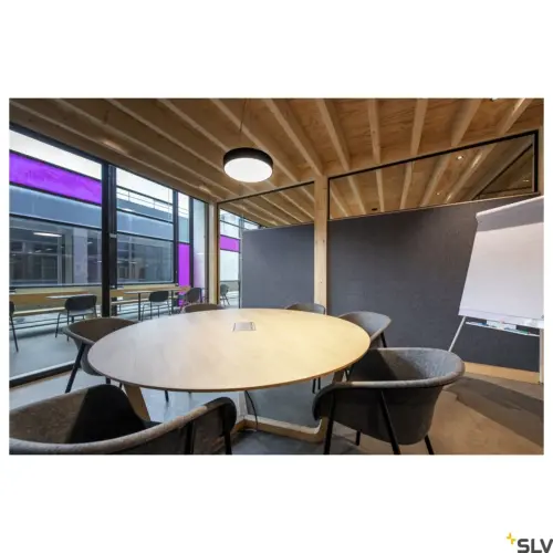 MEDO® PRO 30 Wall/Ceiling Lamp Round 70° Black