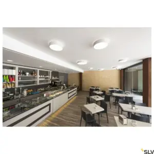 MEDO® PRO 30 Wall/Ceiling Lamp Round 70° White