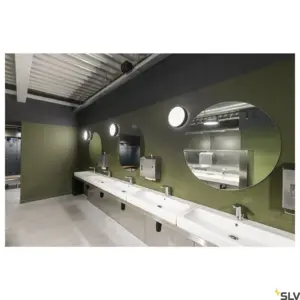 MEDO® PRO 30 Lampe murale/plafonnier ronde 70° noir