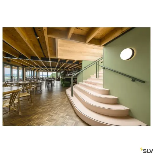 MEDO® PRO 30 Lampe murale/plafonnier ronde 110° noir