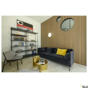 MEDO® PRO 40 Lámpara Pared/Techo Redonda 80° Negro