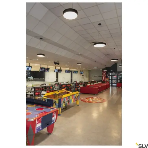 MEDO® PRO 40 Wall/Ceiling Light Round 110° Black