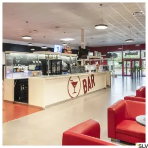 MEDO® PRO 40 Wall/Ceiling Light Round 110° Black