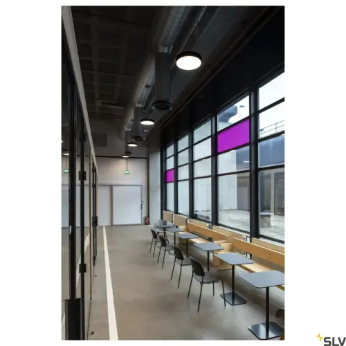 MEDO® PRO 40 Wall/Ceiling Light Round 110° Black