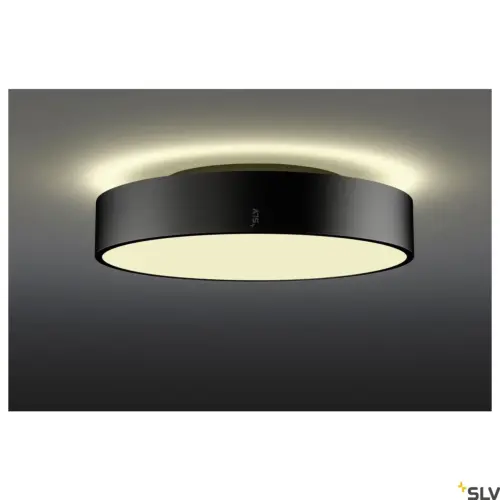 MEDO® PRO 40 Luz de parede/teto Redondo 110° Preto