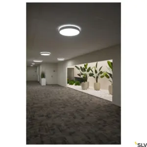 Candeeiro de parede/teto MEDO® PRO 60 Redondo 80° Branco