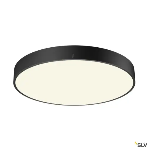 Candeeiro de parede/teto MEDO® PRO 60 Redondo 110° Preto