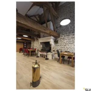 MEDO® PRO 60 Luz de parede/teto redonda 80° Preto