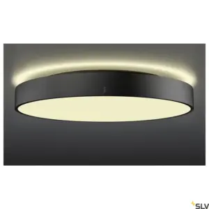 MEDO® PRO 60 Lámpara Pared/Techo Redonda 110° Negro