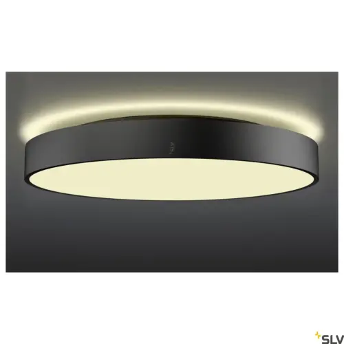 MEDO® PRO 60 Lámpara Pared/Techo Redonda 110° Negro