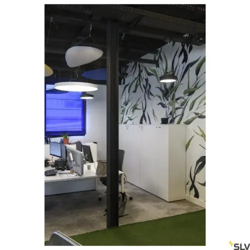 MEDO® PRO 30 Wall/Ceiling Lamp Round 70° Black