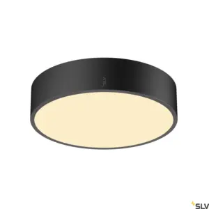 MEDO® 30 Wall/Ceiling Lamp Round 110° Black
