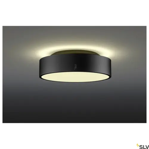 MEDO® 30 Wall/Ceiling Lamp Round 110° Black