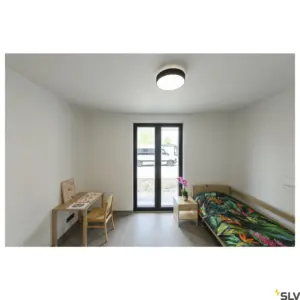 MEDO® 40 Wall/Ceiling Lamp Round 110° Black