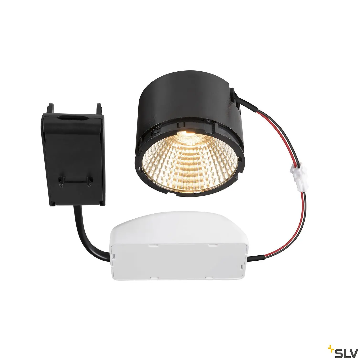 NOUVEAU TRIA® Lampe LED ronde noire