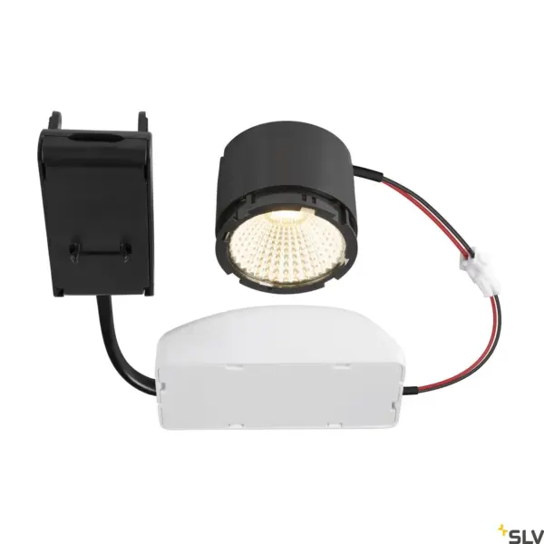 NUEVO TRIA® Lámpara LED Redondo Negro