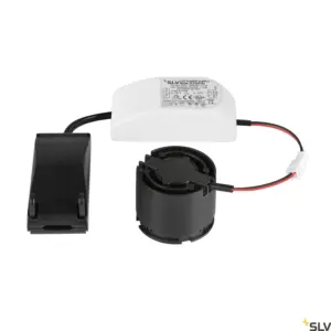 NOUVEAU TRIA® Lampe LED ronde noire