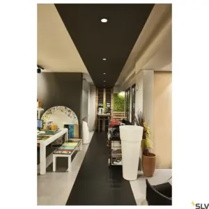 NOVO Candeeiro LED redondo TRIA® Preto