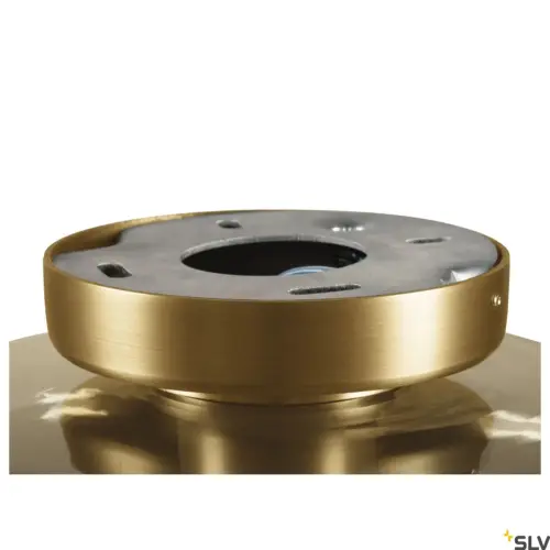 Candeeiro de parede/teto PANTILO ROPE 19 Cilíndrico Dourado