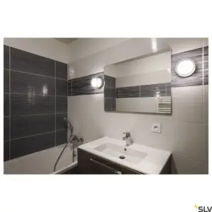 Candeeiro de parede/teto CYFT Preto