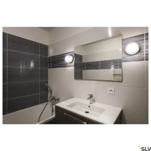 Candeeiro de parede/teto CYFT Preto