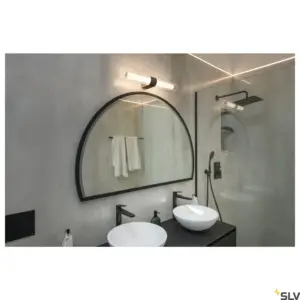 LYGANT DOBLE Lámpara Negro