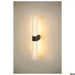 LYGANT DOBLE Lámpara Negro