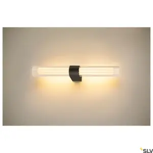 LYGANT DOBLE Lámpara Negro