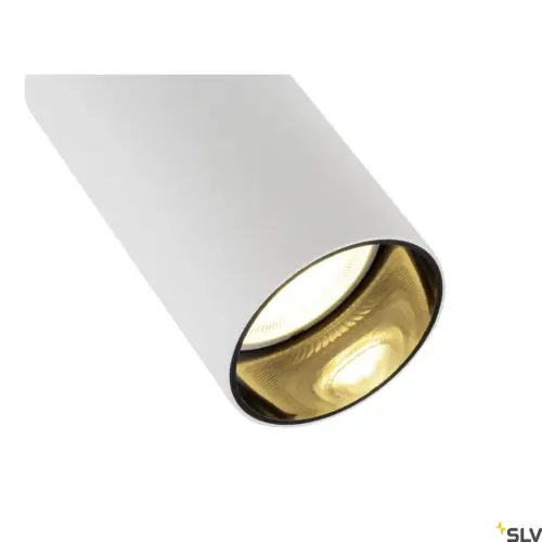 KAMI Lampe murale/plafonnier blanc/noir