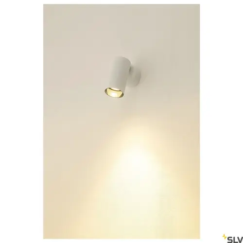 KAMI Lampe murale/plafonnier blanc/noir