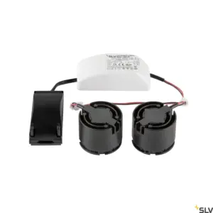 NUEVO TRIA® 155 Lámpara LED Negro