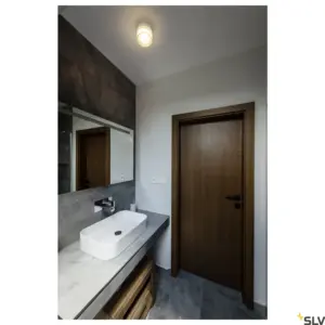 CYFT WAVE Candeeiro de parede/teto Preto