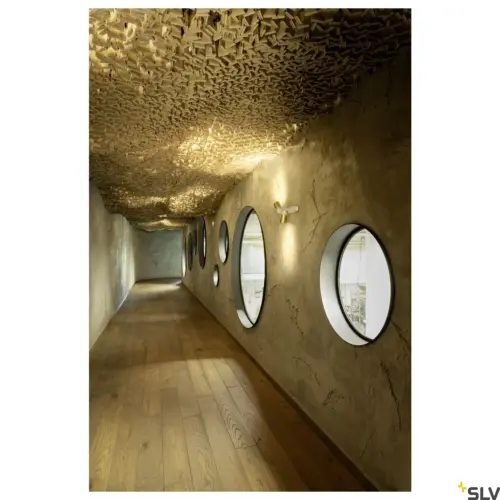 PURI 2.0 Basic Lámpara Pared/Techo Asimétrica Redonda Blanco