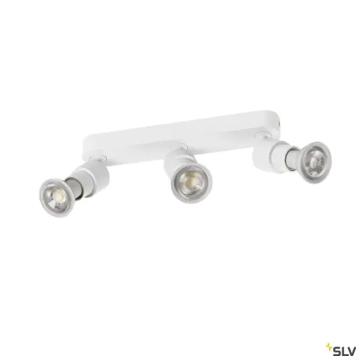 PURI 2.0 Basic Lámpara Pared/Techo Larga Redonda Blanco