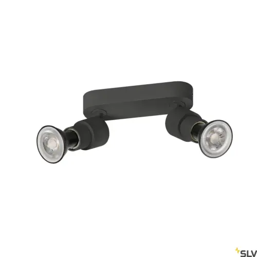 PURI 2.0 Basic Wall/Ceiling Lamp Black