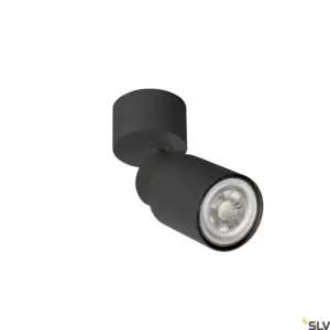 PURI 2.0 Tube Lámpara Pared/Techo Negro