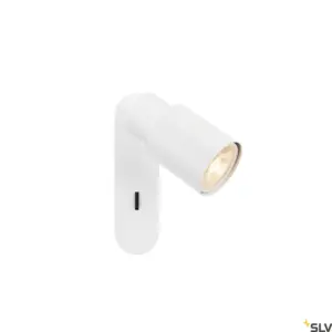 PURI 2.0 Tube Wall/Ceiling Lamp Rectangular Switch Switch White