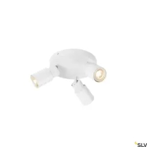 PURI 2.0 Tube Lámpara Pared/Techo Redonda Blanco